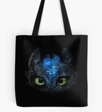 Toothless Pencil Drawing Tote Bag
