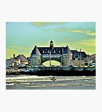 Narragansett Pier Beach - The Towers *featured Photographic Print