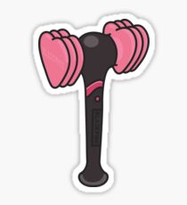 Black Pink Sticker