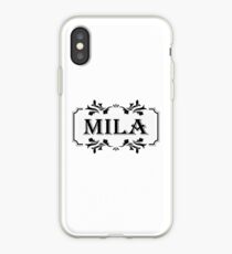 Frame Name Mila iPhone Case