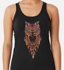 Owl. Racerback Tank Top
