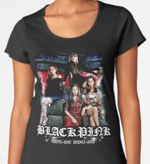Black Pink 02 Women's Premium T-Shirt