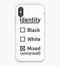 Identität - Rennen Tick Box Design iPhone-Hülle & Cover