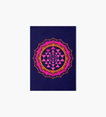 Shri Yantra - Cosmic Conductor of Energy Art Board