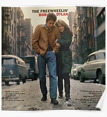 The freewheelin Bob Dylan Poster