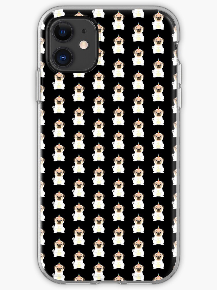 Happy Pug and bone iPhone 11 case Happy Pug and bone iPhone 11 case