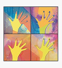 Sailor moon nostalgia pattern print Photographic Print
