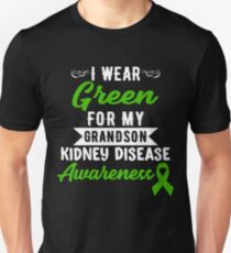 Kidney Disease Awareness For My Grandson Unisex T-Shirt