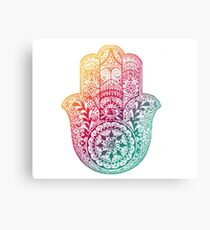 Lámina metálica Warm Hamsa