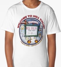 Welcome to Hill Valley - Sky Way Billboard Long T-Shirt