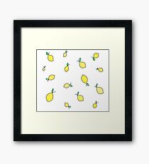 Lemon Framed Print