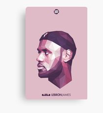 Lebron James Art Canvas Print