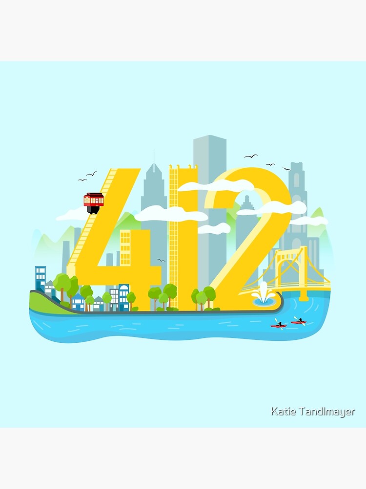 "412 Pittsburgh " Photographic Print by kschrader Redbubble