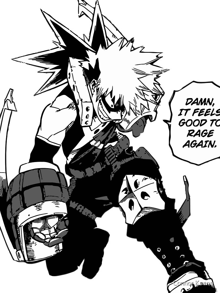 Raging Bakugou by conatron13