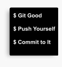 Programmers Motto Canvas Print