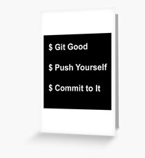 Programmers Motto Greeting Card