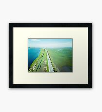 Beach Road Framed Print