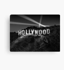 Hollywood sign Canvas Print
