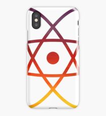 Evening Skies Science Atom Symbol iPhone Case