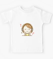 Headphones Music Kids Tee