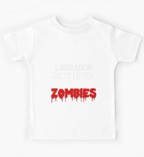 Camiseta para niños Zombie Labrador Retriever - Regalo para el dueño del Labrador Retriever