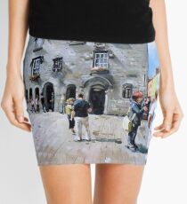 Lynch's Castle, Galway City, Ireland Mini Skirt