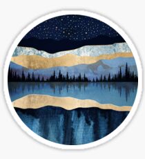 Midnight Lake Sticker
