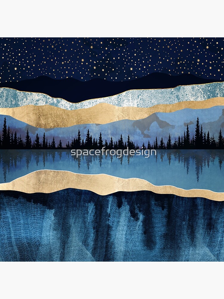 Midnight Lake by spacefrogdesign