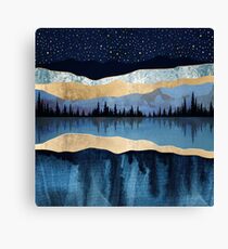 Midnight Lake Canvas Print