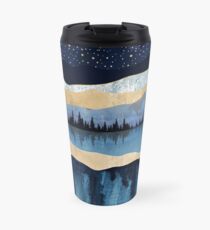 Taza de viaje Lago de medianoche