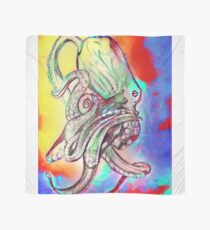 Watercolor Octopus Scarf