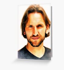 Christopher Eccleston Greeting Card