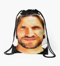 Christopher Eccleston Drawstring Bag