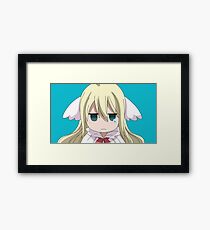 SAD MAVIS VERMILLION FAIRY TAIL MAKAROV GUILD Framed Print