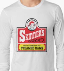 Skinner's Old Fashioned Steamed Hams (ROUFXIS) Long Sleeve T-Shirt