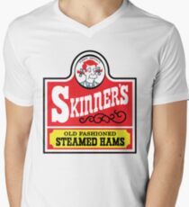 Skinner's Old Fashioned Steamed Hams (ROUFXIS) Men's V-Neck T-Shirt