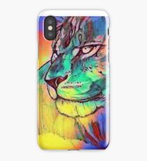 Watercolor Lion iPhone Case