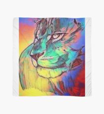 Watercolor Lion Scarf