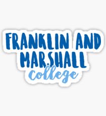 Franklin and Marshall College Sticker