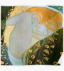 Gustav Klimt "Danae" Poster