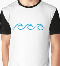 ride the waves Graphic T-Shirt