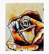 Watercolor Rose Photographic Print