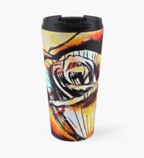Watercolor Rose Travel Mug