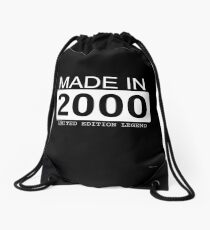 Made In 2000 Limited Edition Legend - Born in 2000 Drawstring Bag