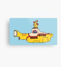 Yellow Submarine Metal Print