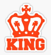 KING Royal Crown TShirt Royalty King Queen Prince & Princess Sticker
