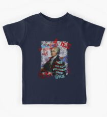 Alexander Hamilton. Those who stand for nothing fall for anything. Kids Tee