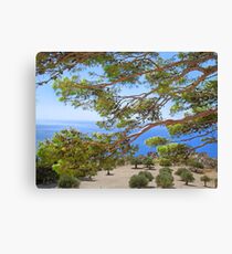 Sea View Canvas Print