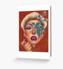 Turbulence Greeting Card