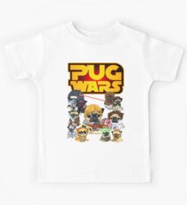 PUG WARS Kids T-Shirt
